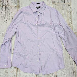 Express LS Lavender Dress Shirt Slim Performance